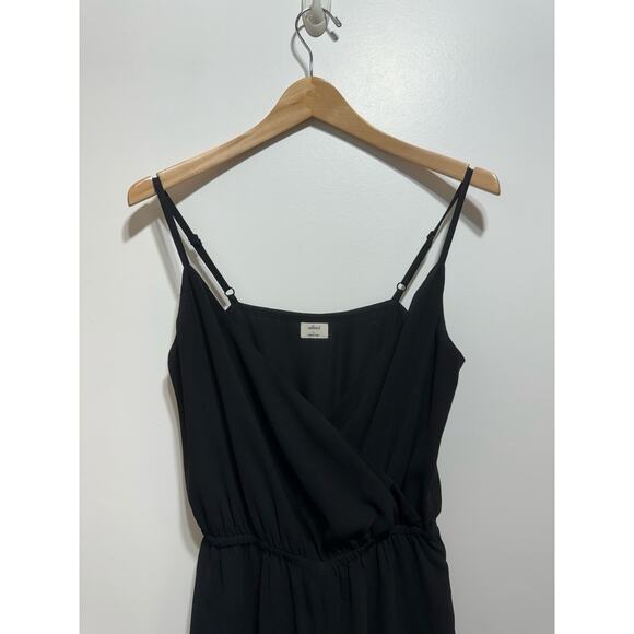 Aritzia Wilfred Black Melodie V-neck Sleeveless Jumpsuit Size S Japanese Crepe - Picture 7 of 9